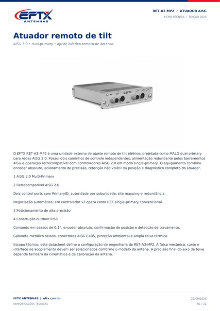 Documento técnico RET-A3-MP2