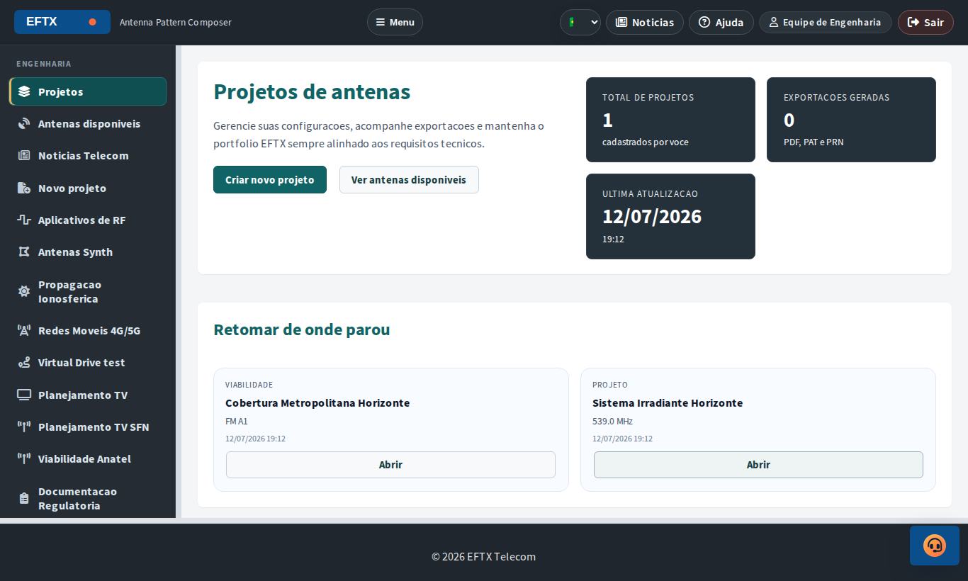 Portfólio de projetos